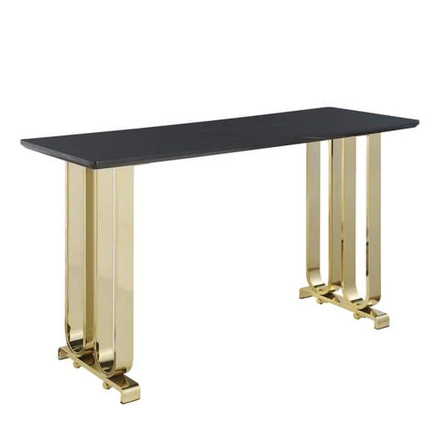 Gold & Marble Console