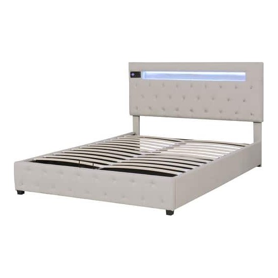 LED Platform Bed